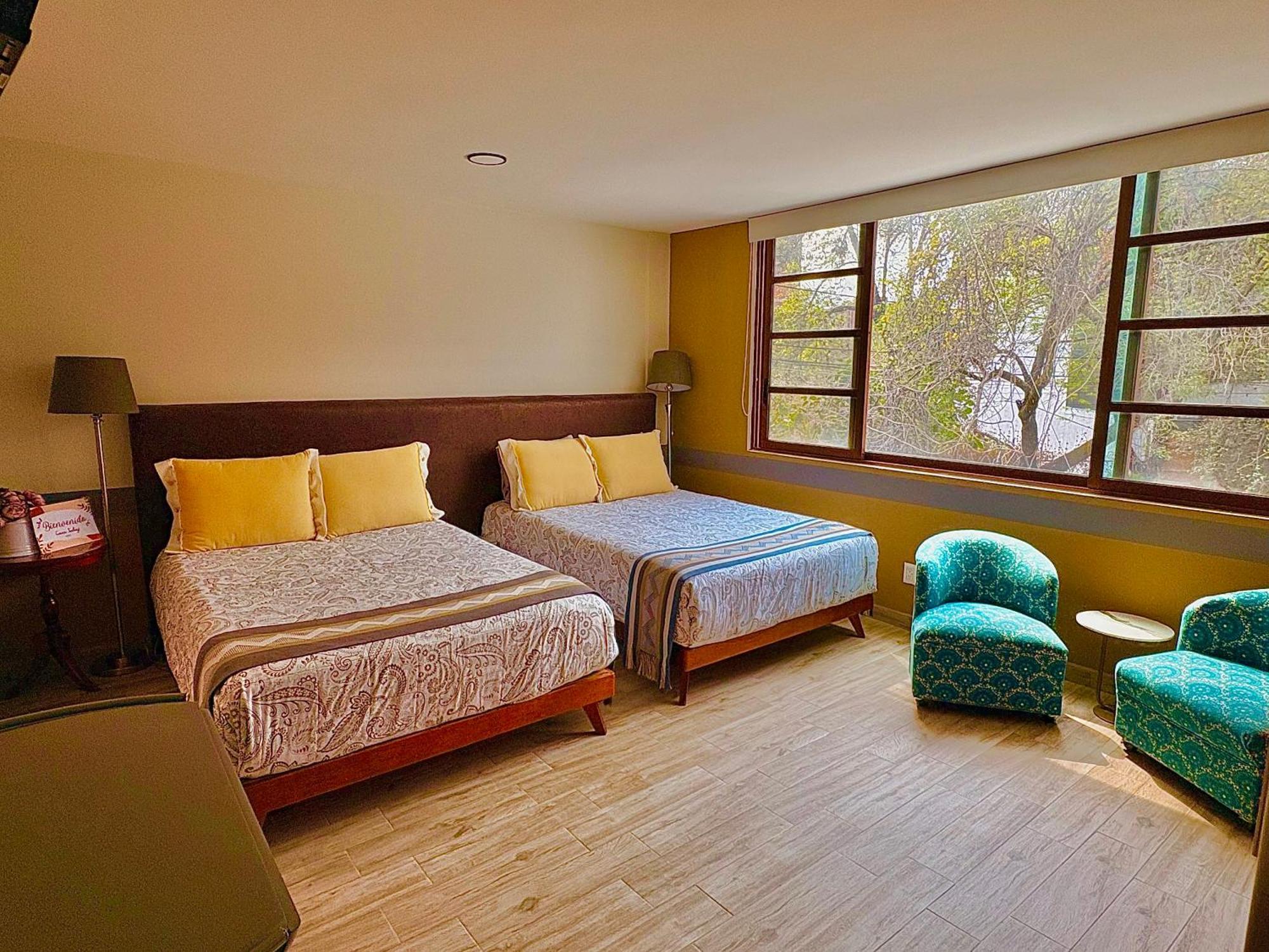 Habitaciones Coyoacan เม็กซิโกซิตี้ ภายนอก รูปภาพ