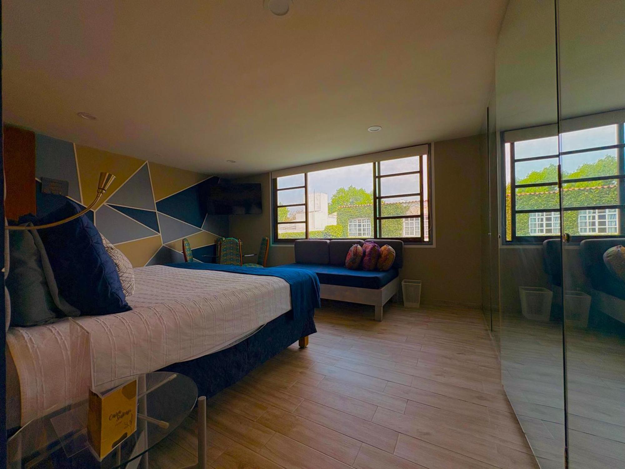 Habitaciones Coyoacan เม็กซิโกซิตี้ ภายนอก รูปภาพ