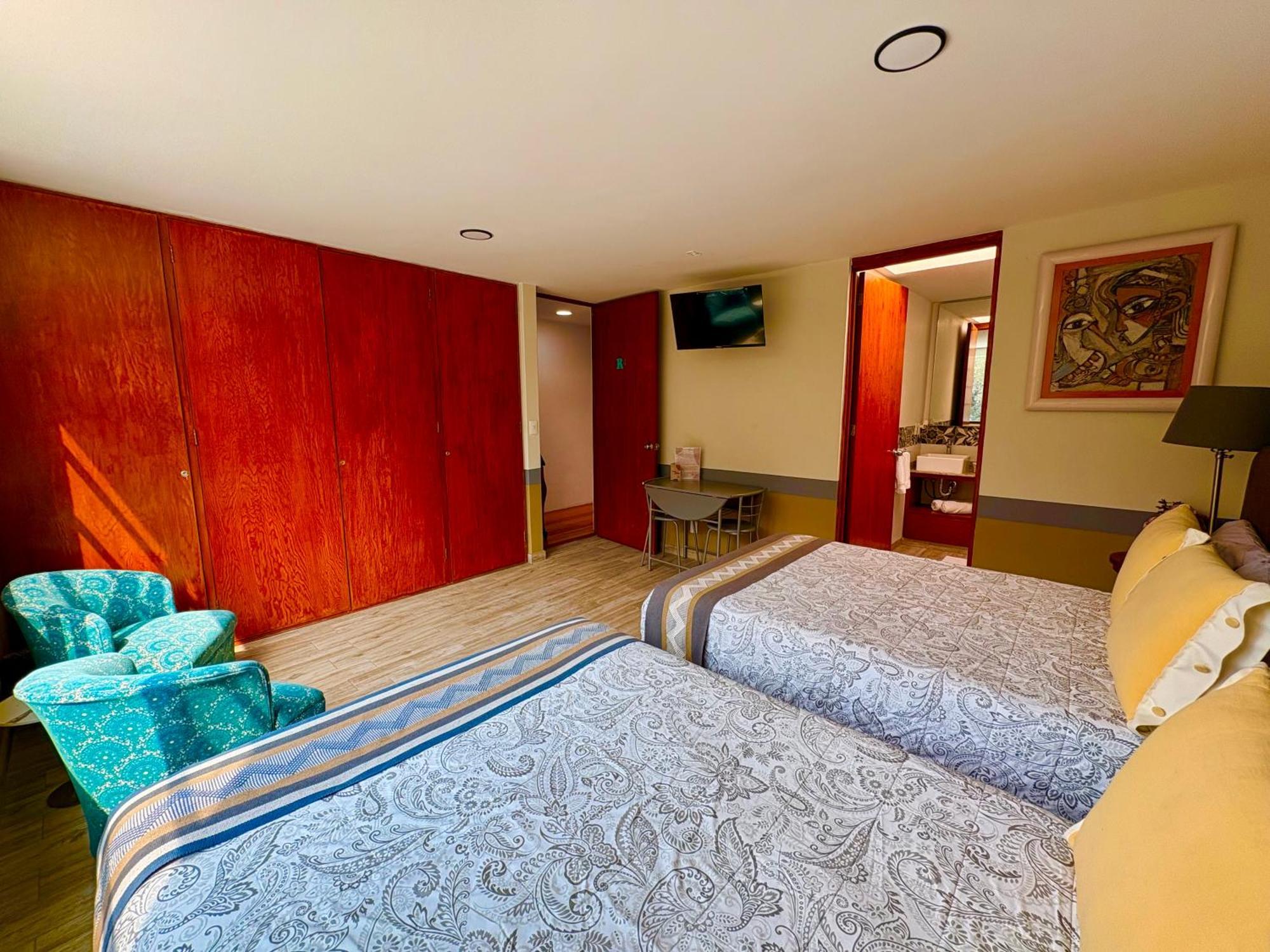 Habitaciones Coyoacan เม็กซิโกซิตี้ ภายนอก รูปภาพ