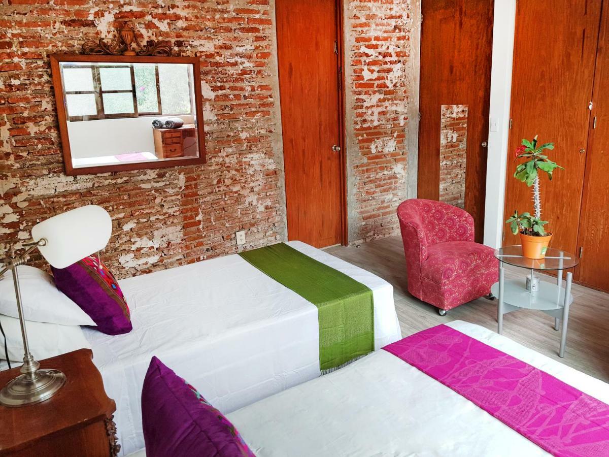 Habitaciones Coyoacan เม็กซิโกซิตี้ ภายนอก รูปภาพ